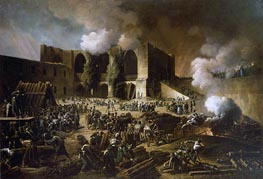 Belagerung von Burgos Schloß, 1813 von François-Joseph Heim | Gemälde-Reproduktion