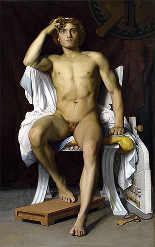 Der Zorn des Achilles, 1847 | Benouville | Gemälde Reproduktion