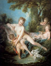 Venus Consoling Love, 1751 by Boucher | Painting Reproduction