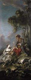 A Pastoral Scene, 1762 by Boucher | Painting Reproduction