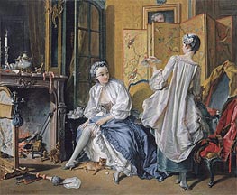 La Toilette, 1742 by Boucher | Painting Reproduction