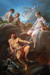 Venus Asking Vulcan for the Armour of Aeneas, 1732 by Boucher | Painting Reproduction
