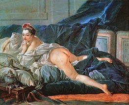 Odalisque, 1745 von Boucher | Gemälde-Reproduktion