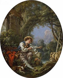 The Dispatch of the Messenger | Boucher | Painting Reproduction