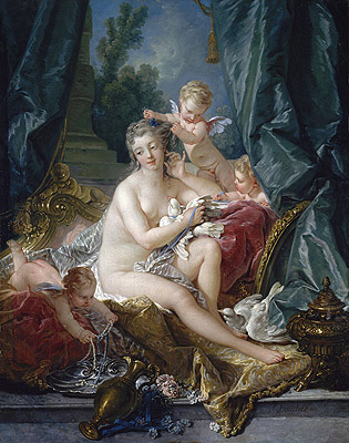 The Toilet of Venus, 1751 | Boucher | Gemälde Reproduktion