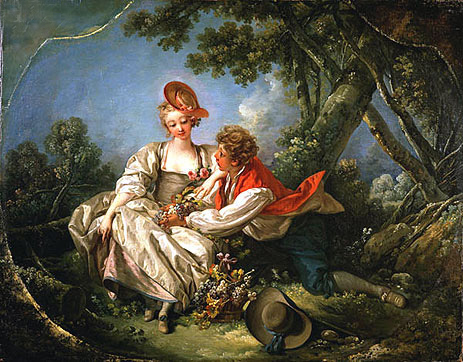 Die vier Jahreszeiten: Herbst, 1755 | Boucher | Gemälde Reproduktion