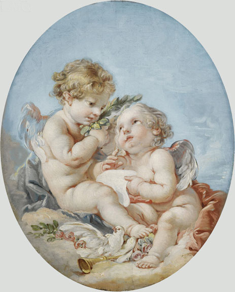 Poetry | Boucher | Painting Reproduction