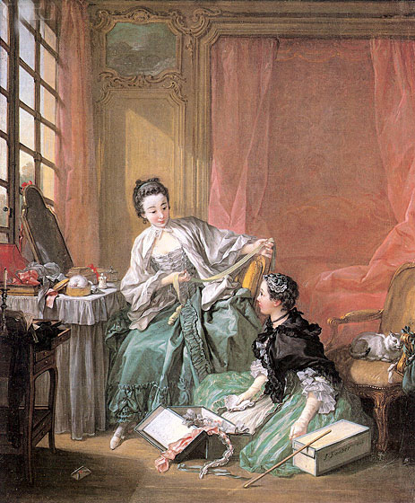 The Milliner | Boucher | Painting Reproduction