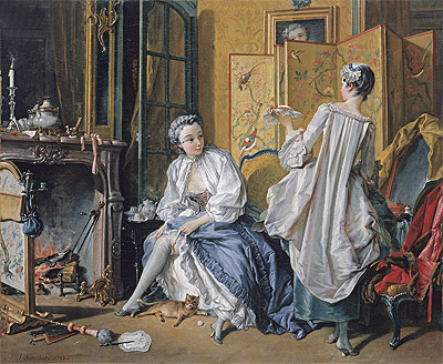 La Toilette, 1742 | Boucher | Painting Reproduction