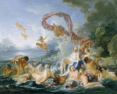 Der Triumph der Venus, 1740 von Boucher | Gemälde-Reproduktion