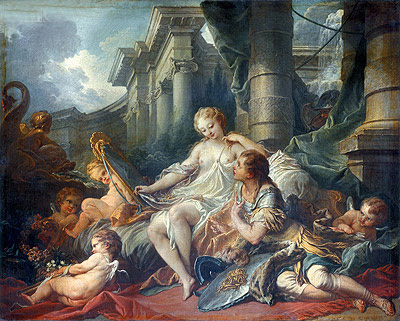 Rinaldo und Armida, 1734 von Boucher | Gemälde-Reproduktion