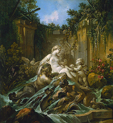 Fountain of Venus, 1756 | Boucher | Painting Reproduction