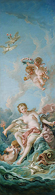 Venus on the Waves, 1769 | Boucher | Painting Reproduction