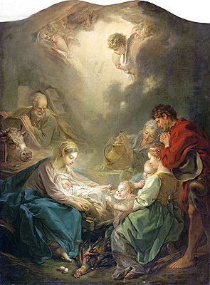 The Light of the World (Nativity), 1750 | Boucher | Painting Reproduction