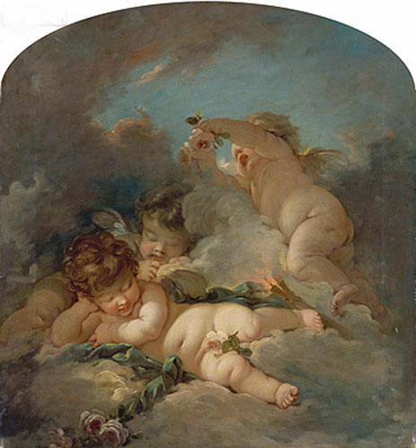 Love's Sleep | Boucher | Painting Reproduction