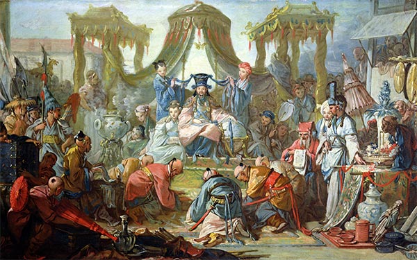 Die chinesische Hochzeit | Boucher | Gemälde Reproduktion
