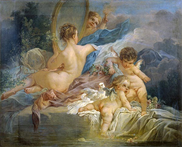 The Toilet of Venus, Undated | Boucher | Painting Reproduction