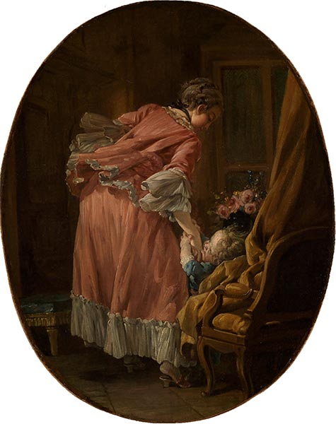 Das verzogene Kind, c.1740 | Boucher | Gemälde Reproduktion