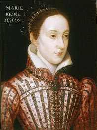 Mary Queen of Scots, c.1559 by Francois Clouet | Painting Reproduction