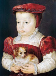 Hercule-Francois, Duke of Alencon, Anjou and Brabant | Francois Clouet | Painting Reproduction