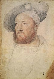 Louis de Chandio Lord of Bussy, c.1520 by Francois Clouet | Painting Reproduction