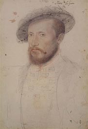 Portrait of Claude Gouffier Duke of Roannais, c.1543 von Francois Clouet | Gemälde-Reproduktion