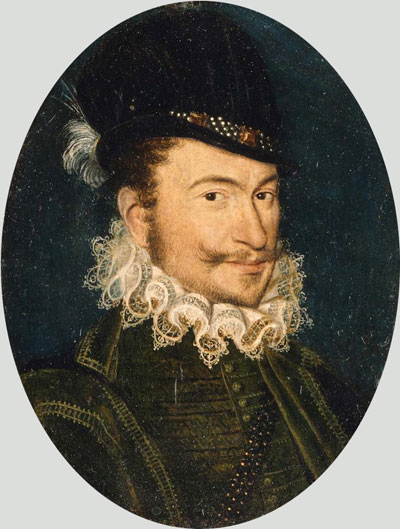 Head of a Man, 1566 by Francois Clouet | Painting Reproduction
