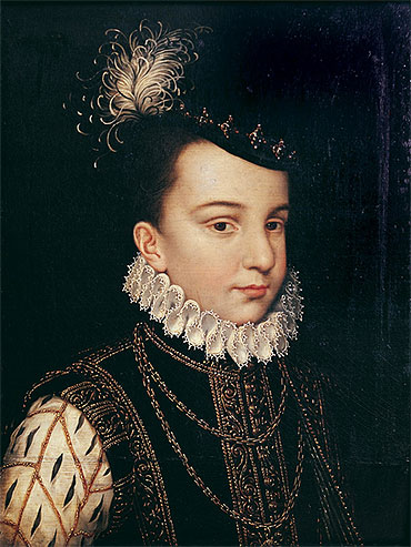 Portrait of Francois Hercule de France Duc d'Alencon, n.d. by Francois Clouet | Painting Reproduction