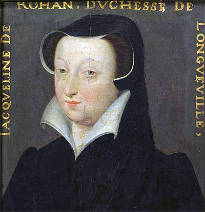 Jacqueline de Rohan Duchesse de Longueville, undated | Francois Clouet | Painting Reproduction