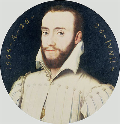 Portrait of a Bearded Gentleman, Aged 26 | Francois Clouet | Painting Reproduction