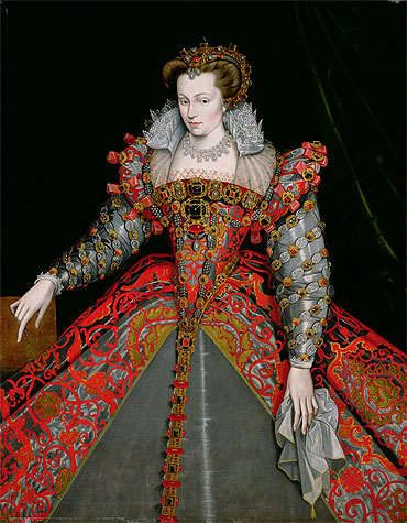 Portrait of Louise de Lorraine, undated | Francois Clouet | Gemälde Reproduktion