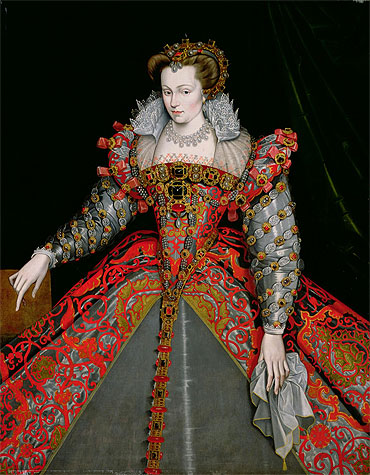 Portrait of Louise de Lorraine | Francois Clouet | Painting Reproduction
