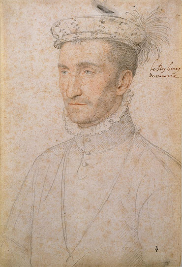 Henri II d'Albret Count of Foix and Bigorre, c.1550 | Francois Clouet | Painting Reproduction