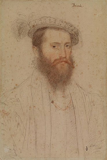 Portrait of Pierre de Cluys, Lord of Briande, c.1551 | Francois Clouet | Painting Reproduction