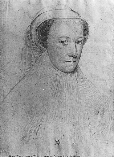 Mary, Queen of Scots in White Mourning, 1560 | Francois Clouet | Gemälde Reproduktion