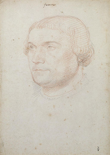 Desiderius Erasmus of Rotterdam, c.1510 | Francois Clouet
