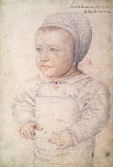 Louis Charles de Bourbon Comte de Marle, 1555 | Francois Clouet