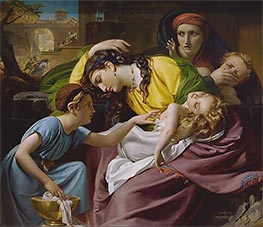 Das Massaker der Unschuldigen, 1824 von Francois Navez | Gemälde-Reproduktion