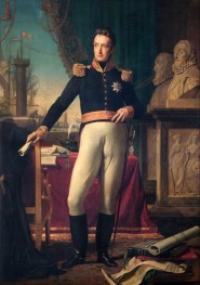 Portrait of King William I of the Netherlands, 1823 by Francois Navez | Painting Reproduction