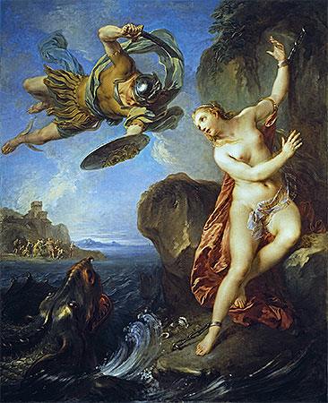 Perseus and Andromeda, 1723 | Francois Lemoyne | Painting Reproduction