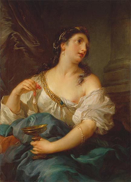 Kleopatra, c.1725 | Francois Lemoyne | Gemälde Reproduktion