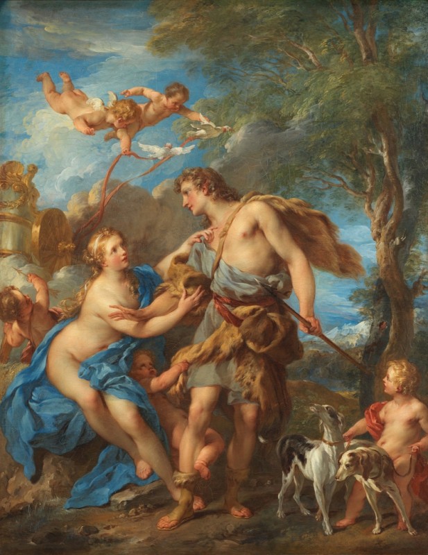 Francois Lemoyne | Venus and Adonis, 1729 Venus and Adonis, 1729 | Francois Lemoyne