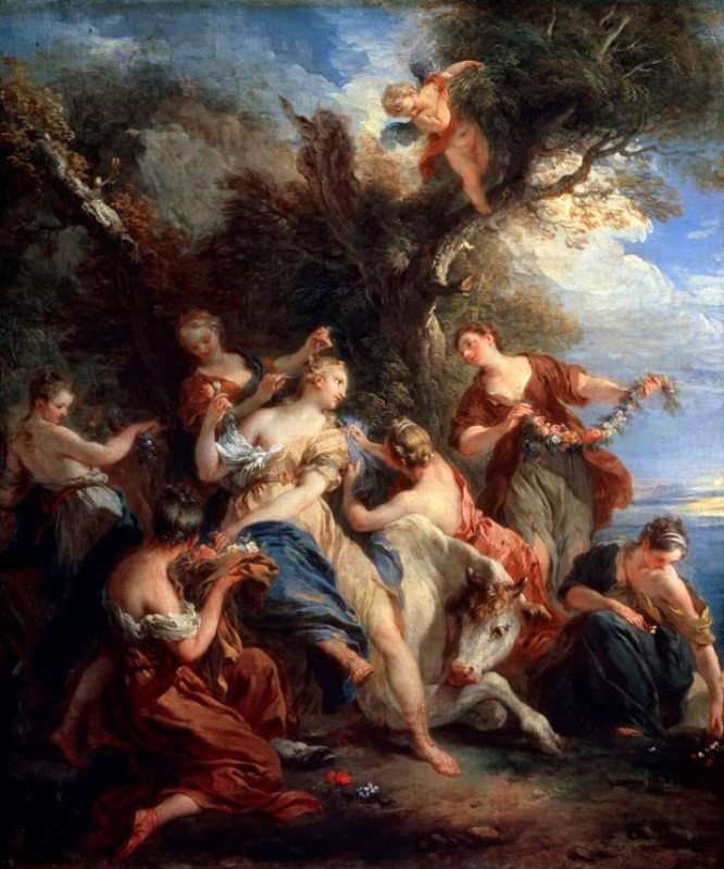 Francois Lemoyne | The Rape of Europa, c.1725 The Rape of Europa, c.1725 | Francois Lemoyne