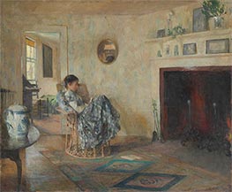 Regnerischer Tag, 1906 von Frank Weston Benson | Gemälde-Reproduktion