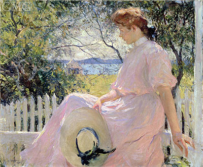 Eleanor, 1907 | Frank Weston Benson | Painting Reproduction