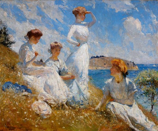 Sommer, 1909 | Frank Weston Benson | Gemälde Reproduktion