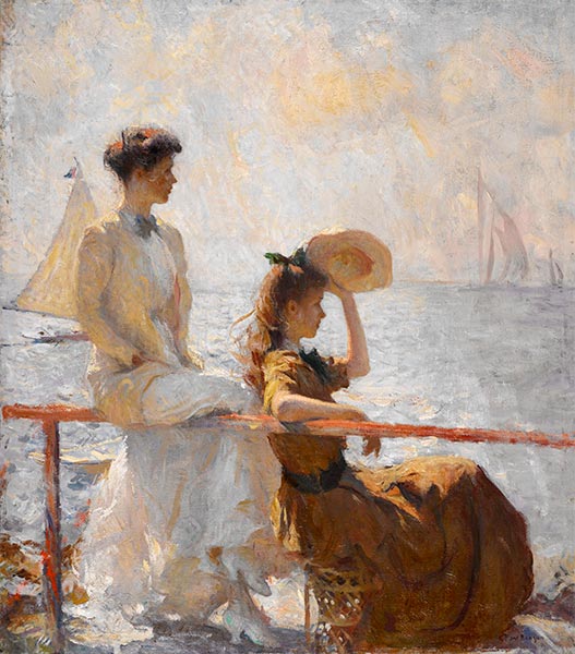 Sommertag, 1911 | Frank Weston Benson | Gemälde Reproduktion