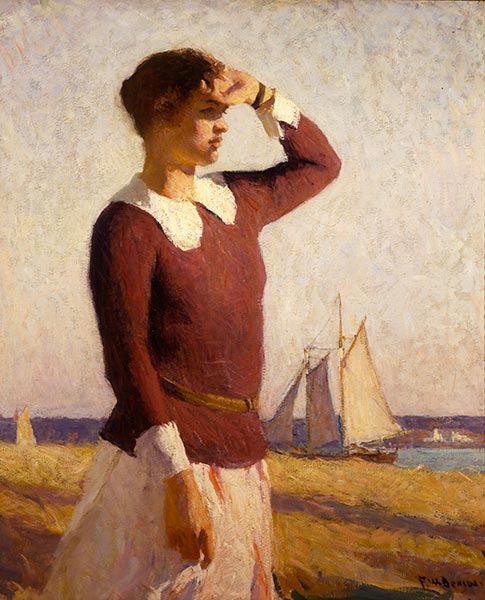 The Watcher, 1921 | Frank Weston Benson | Painting Reproduction