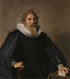 Portrait of a Man, 1633 by Frans Hals | Painting Reproduction