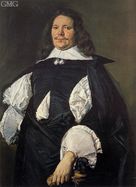 Portrait of a Man, c.1660 | Frans Hals | Painting Reproduction